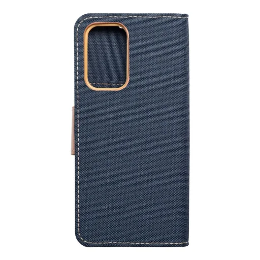 Samsung Galaxy A33 5G Canvas fliptok sötétkék - 2