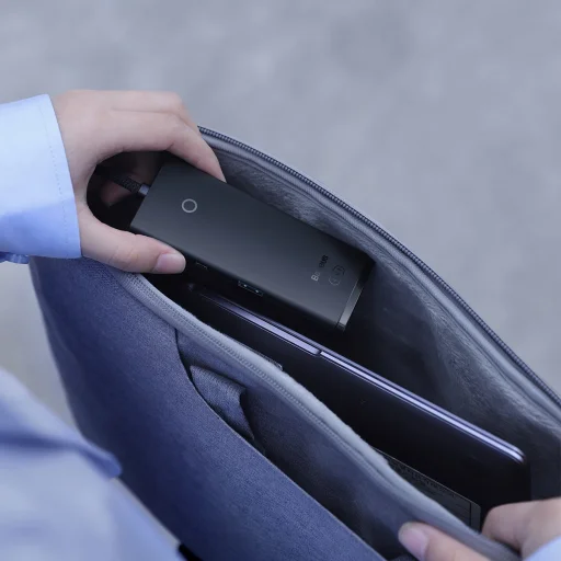 Baseus Adapter HUB - Type C - 4xUSB3.0 - 25cm (WKQX030301) fekete - 7