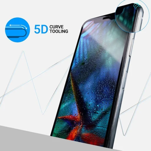 Samsung Galaxy A33 5G 5D Full Glue kijelzővédő üvegfólia fekete - 4