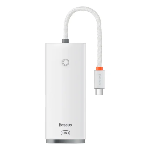 Baseus Adapter HUB - Type C - 4xUSB3.0 - 25cm (WKQX030302) fehér - 1
