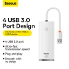 Baseus Adapter HUB - USB - 4xUSB3.0 - 25cm (WKQX030002) fehér thumbnail