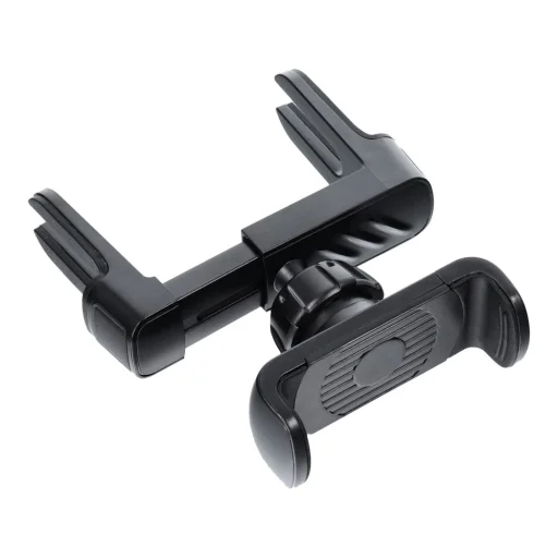 Kerek Szellőzőre Szerelhető Autós Tartó fekete - 5