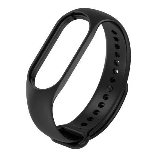 Xiaomi Smart Band 7 szilikon óraszíj fekete - 1