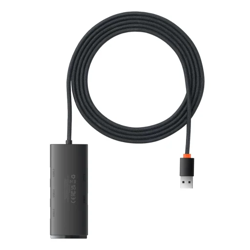 Baseus Adapter HUB - USB - 4xUSB3.0 - 2m (WKQX030201) fekete - 13