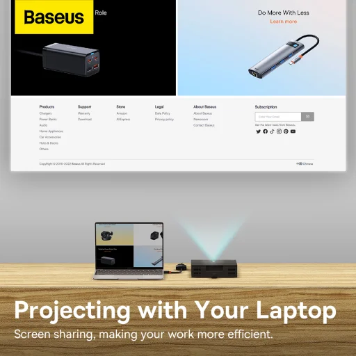 Baseus HDMI - VGA + 3.5mm aux átalakító adapter (WKQX010101) fekete - 15