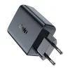 Acefast A29 PD 50W GaN (2 x USB Type C) dual portos töltő adapter fekete thumbnail
