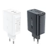 Acefast A29 PD 50W GaN (2 x USB Type C) dual portos töltő adapter fekete thumbnail