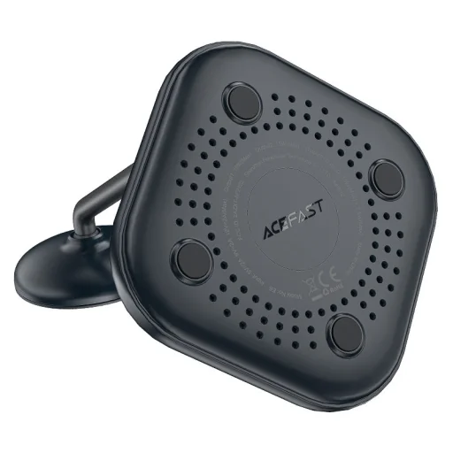 Acefast Qi 15W Vezeték Nélküli Mágneses (MagSafe) iPhone és Airpods töltőállomás szürke (E6 gray) - 5