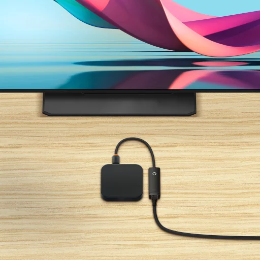 Baseus USB - RJ45 (100 Mbps) átalakító adapter (WKQX000001) fekete - 9