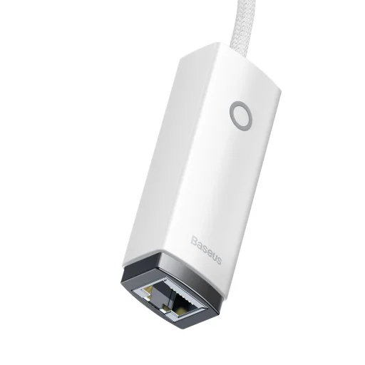 Baseus USB - RJ45 (100 Mbps) átalakító adapter (WKQX000002) fehér - 16