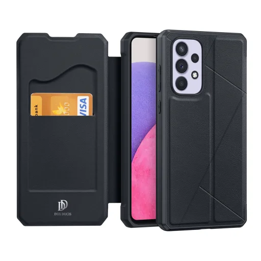 Samsung Galaxy A33 5G Dux Ducis Skin X fliptok fekete - 10
