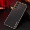 Samsung Galaxy A33 5G Dux Ducis Yolo TPU és PU bőr tok fekete thumbnail