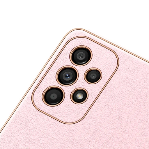 Samsung Galaxy A33 5G Dux Ducis Yolo TPU és PU bőr tok rózsaszín - 8