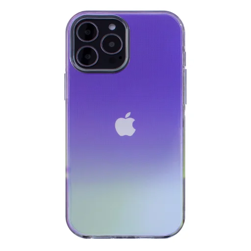 iPhone 13 Pro Max Aurora Neon Gel tok lila - 5