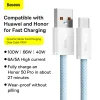 Baseus USB - USB Type C kábel 100W 5A 1m kék (CALD000603) thumbnail