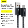 Baseus USB - USB Type C kábel 100W 5A 2m szürke (CALD000716) thumbnail