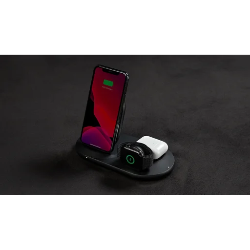 Belkin Boost Charge 3 az 1-ben vezeték nélküli töltőállomás (WIZ001vfBK) fekete - 11