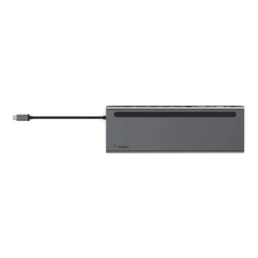 Belkin CONNECT USB-C 11 az 1-ben Multiport Dock, HUB elosztó adapter (INC004btSGY) - 4