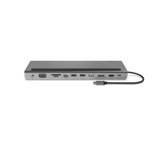 Belkin CONNECT USB-C 11 az 1-ben Multiport Dock, HUB elosztó adapter (INC004btSGY) - 5