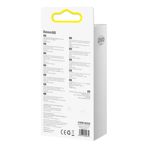 Baseus USB Type C - Lightning kábel 20W 2m (CATS000103) kék - 14