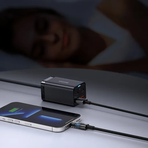 Baseus USB - Lightning kábel 2.4A 1m (CATS000401) fekete - 15