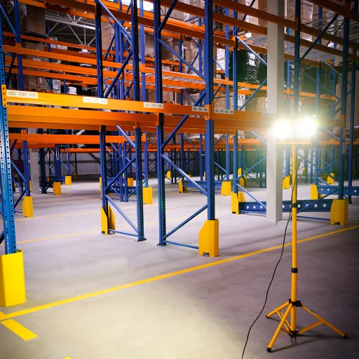 Munkalámpa LED 2x50W 4500K állvánnyal Örök Fény - 7