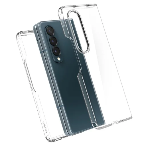 Samsung Galaxy Z Fold 4 Spigen Crystal Hybrid tok átlátszó (S Pent nem tartalmaz) - 8
