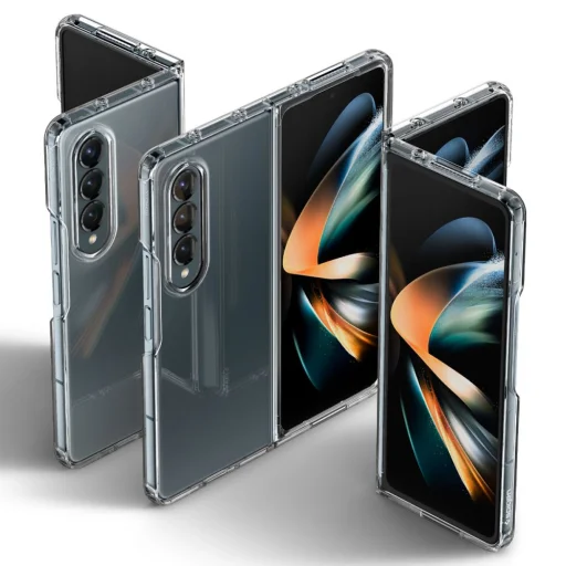 Samsung Galaxy Z Fold 4 Spigen Crystal Hybrid tok átlátszó (S Pent nem tartalmaz) - 2