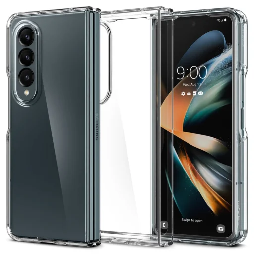 Samsung Galaxy Z Fold 4 Spigen Crystal Hybrid tok átlátszó (S Pent nem tartalmaz) - 1