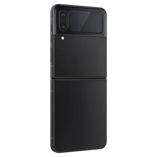 Samsung Galaxy Z FLIP 4 Spigen Kijelzővédő FóliaFC ''EZ FIT'' + Hinge Film 2 db fekete (AGL05321) - 1