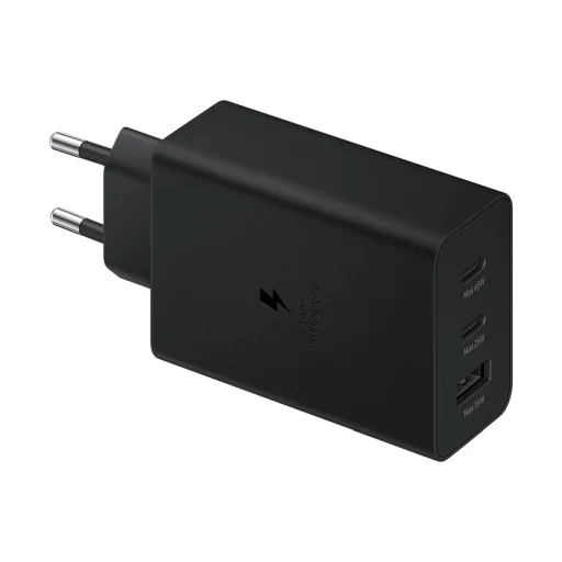 Samsung Trio hálózati töltő adapter 65W fekete (EP-T6530NBE) - 1