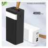 XO Design PR130 Powerbank 40000mAh 22,5W Quick Charge 3.0 fekete thumbnail