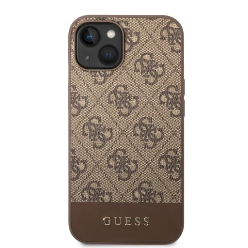 iPhone 14 Plus Guess 4G Stripe tok barna (GUHCP14MG4GLBR) - 3