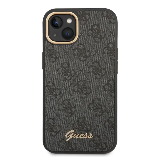 iPhone 14 Guess PC/TPU 4G Metal Camera Outline tok fekete (GUHCP14SHG4SHK) - 3