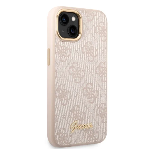 iPhone 14 Guess PC/TPU 4G Metal Camera Outline tok rózsaszín (GUHCP14SHG4SHP) - 5