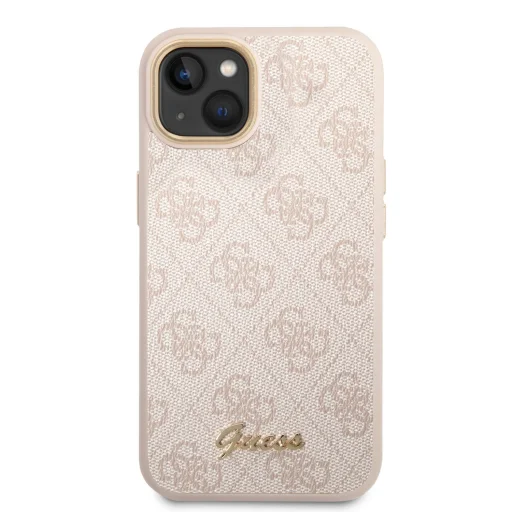 iPhone 14 Guess PC/TPU 4G Metal Camera Outline tok rózsaszín (GUHCP14SHG4SHP) - 3