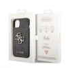 iPhone 14 Guess PU 4G Metal Logo tok szürke (GUHCP14S4GMGGR) thumbnail