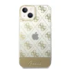 iPhone 14 Plus Guess PC/TPU Peony Glitter Script Logo tok arany (GUHCP14MHG4MHG) thumbnail