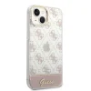 iPhone 14 Guess PC/TPU Peony Glitter Script Logo tok rózsaszín (GUHCP14SHG4MHP) thumbnail