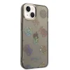 iPhone 14 Guess PC/TPU Peony Glitter tok fekete (GUHCP14SHTPPTK) thumbnail