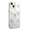 iPhone 14 Plus Guess PC/TPU Peony Glitter tok fehér (GUHCP14MHTPPTH) thumbnail