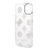 iPhone 14 Plus Guess PC/TPU Peony Glitter tok fehér (GUHCP14MHTPPTH) thumbnail