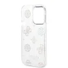 iPhone 14 Pro Guess PC/TPU Peony Glitter tok fehér (GUHCP14LHTPPTH) thumbnail