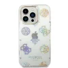 iPhone 14 Pro Guess PC/TPU Peony Glitter tok fehér (GUHCP14LHTPPTH) thumbnail
