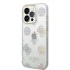iPhone 14 Pro Guess PC/TPU Peony Glitter tok fehér (GUHCP14LHTPPTH) thumbnail