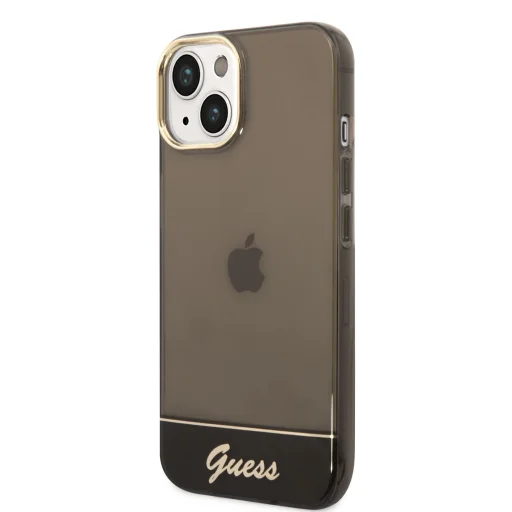 iPhone 14 Guess PC/TPU Camera Outline Translucent tok fekete (GUHCP14SHGCOK) - 6