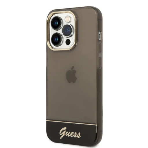 iPhone 14 Pro Guess PC/TPU Camera Outline Translucent tok fekete (GUHCP14LHGCOK) - 2