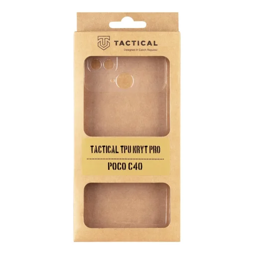 Xiaomi Poco C40 Tactical Kryt Pro TPU tok átlátszó - 3