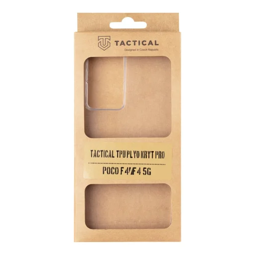 Xiaomi Poco F4/F4 5G Tactical Plyo Kryt Pro TPU tok átlátszó - 2