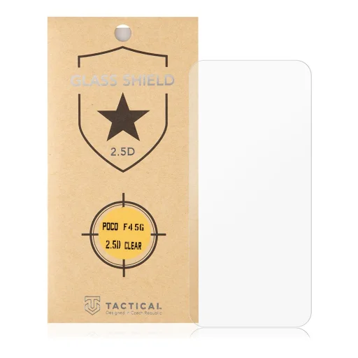 Xiaomi Poco F4/F4 5G Tactical Shield 2.5D kijelzővédő üvegfólia - 1